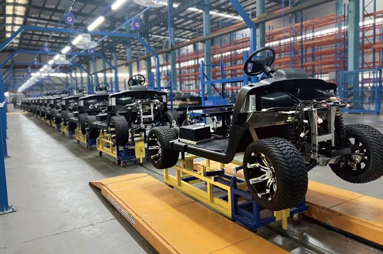 manufacture golf cart product line