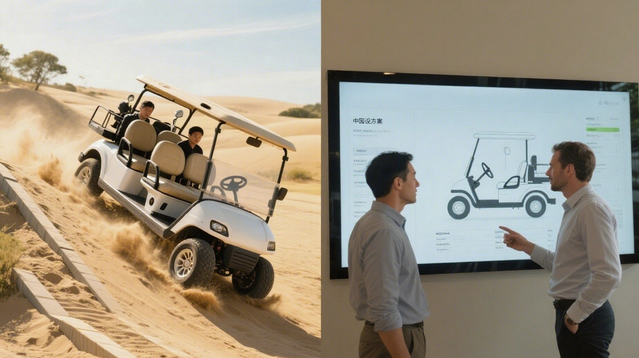 dealership golf cart