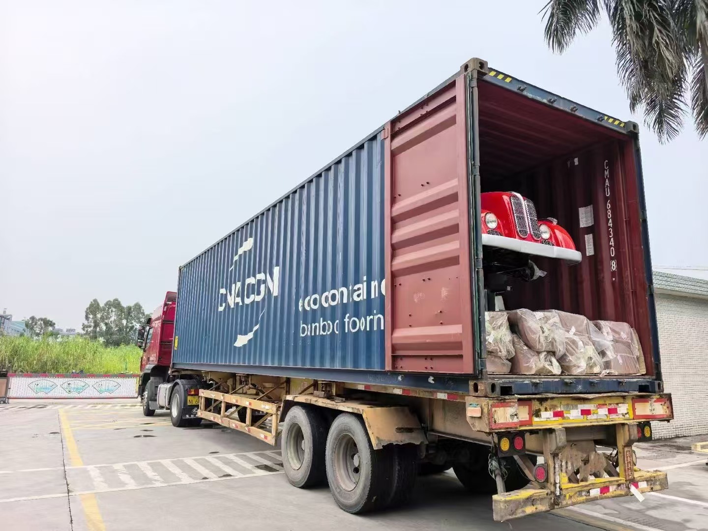 golf cart container