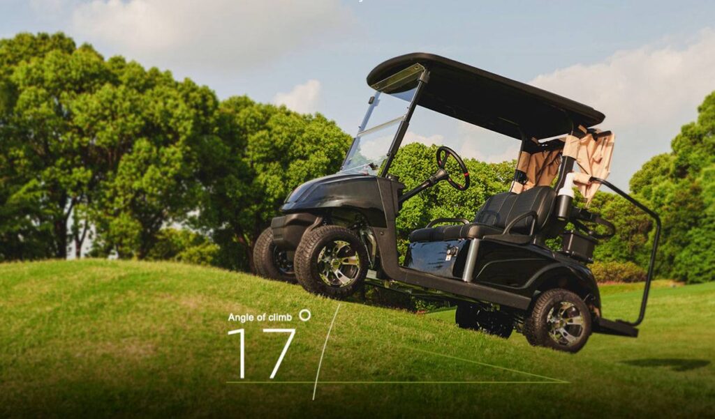 slope golf cart